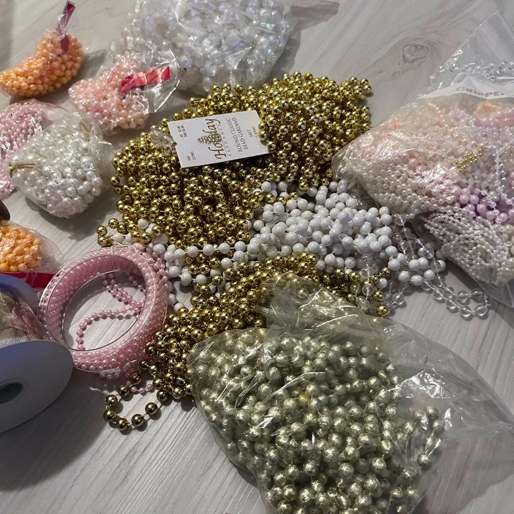Craft Bundle 🎀 - Ribbon and Beads